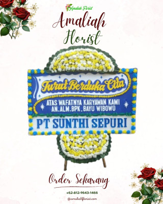 Papan Bunga Duka di Towayu