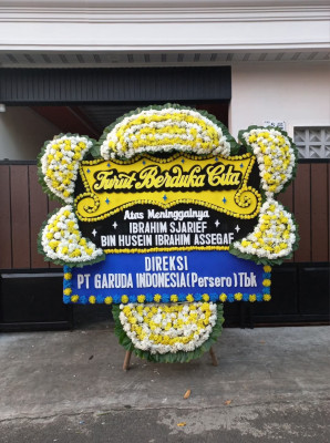 Papan Bunga Duka di Towayu
