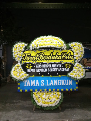 Papan Bunga Duka di Towayu